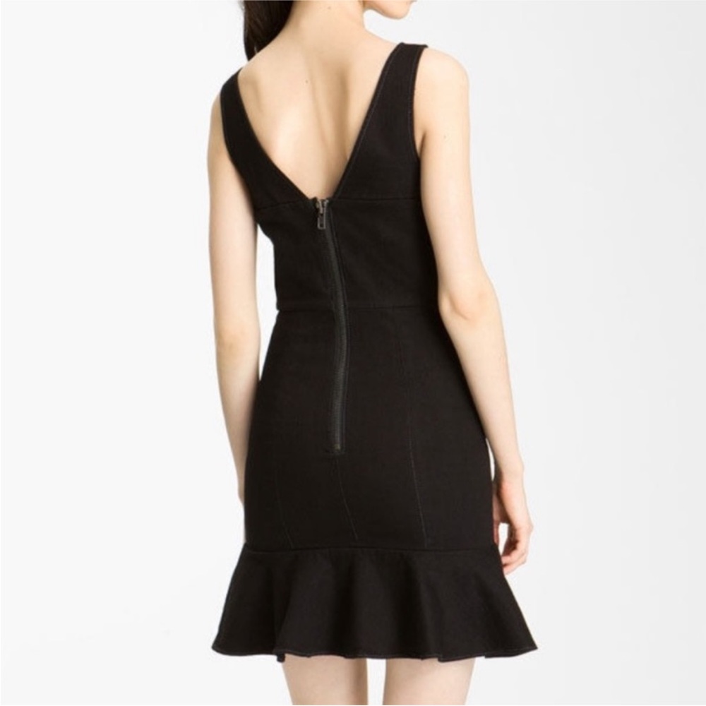 RACHEL ZOE Bridget black denim dress - Picture 2 of 11